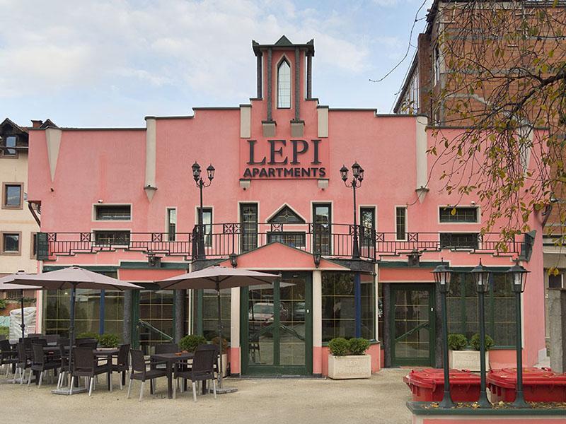 Lepi Apartments โนวีปาซาร์ ภายนอก รูปภาพ